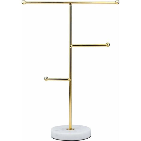 Jewelry display stands, necklace T-bar jewelry display stands, for storing bracelets and earrings, rings, watches (1/4)