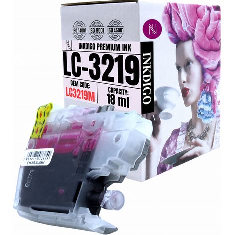 Inchiostro Inkdigo LC3219XLM compatibile con Brother MFC-J5330DW e MFC-J6530DW, certificato TÜV. (1/5)
