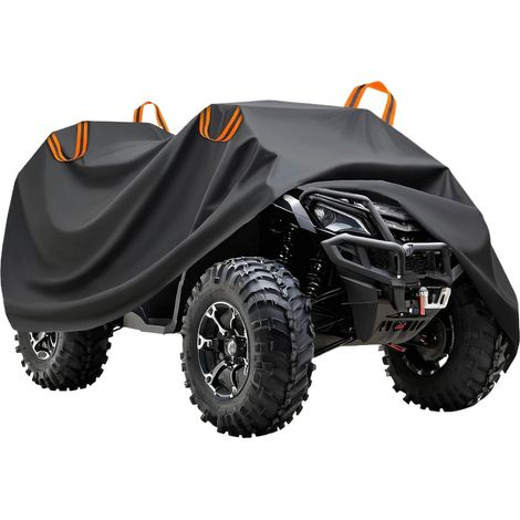 Bâche de protection étanche et robuste pour l'extérieur - Bâche de protection indéchirable - Bâche de protection étanche pour ATV - Pour temps pluvieux, rayons du soleil en été, voyages d'hiver