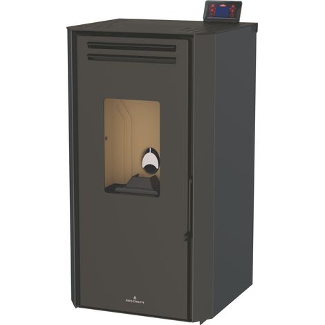 BRONPI - Estufa de Pellet Color Negro Modelo TINA-NE de 7 kW (1/5)