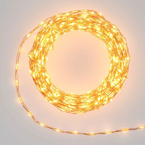 Tira LED 10 m 625 MicroLED cobre tradicional