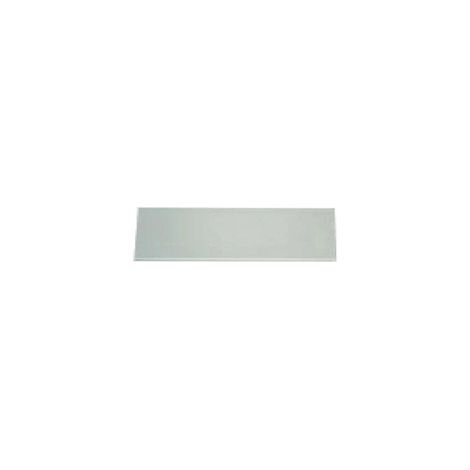 ripiano in vetro "float" - 160 x 400 mm.