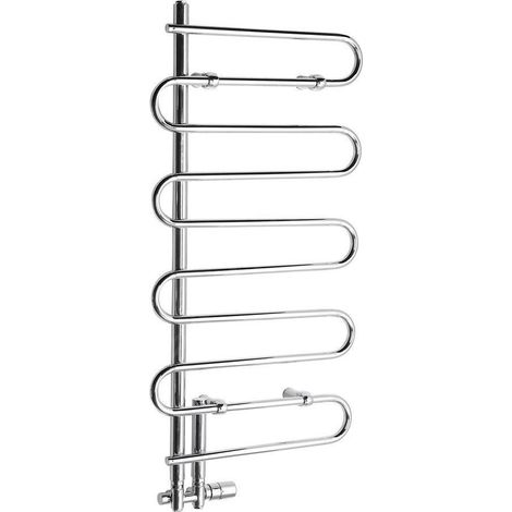 Sapho Singl - Corps de chauffe 50x100 cm, 210 W, chrome 1801-14 (1/5)