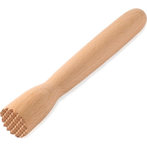 Cocktailstößel/Eiscrusher, Länge: 21 cm, Holz, Braun (1/4)