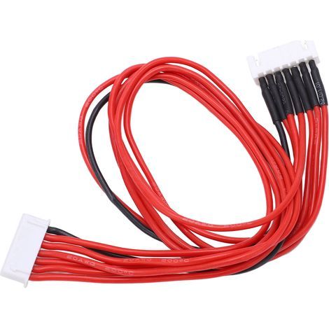 Câble d'extension silicone robuste 6S avec connecteur d'équilibrage pour batterie RC voiture, drone, bateau (1/5)