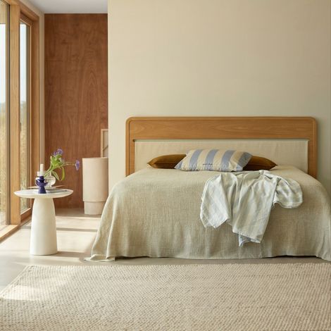 Tikamoon Ida Tête de lit en frêne H 111.5 cm × L 203 cm × P 4.5 cm (1/5)
