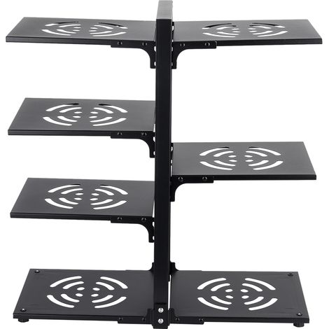 7-Tier Adjustable Kitchen Pot Rack Organizer (1/2)