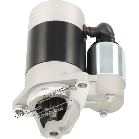 Moteur de démarrage, 12V, puissance de 1KW, 12V 1KW (1/2)