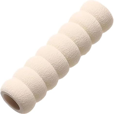 2 protections de poignées de porte – revêtement en mousse souple pour amortir les chocs – idéal pour les familles, les restaurants, les écoles (beige) (1/5)