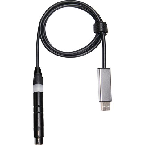 Ortviai Émetteur DMX sans fil USB pour éclairage scénique – L6752US-1, câble 125 cm, noir (1/4)