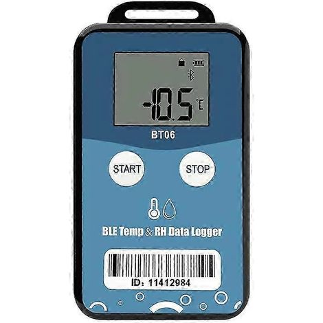 Enregistreur de données BT06 Mini (humidité et température) numérique, 32 000 points, capteur interne, enregistreur Bluetooth longue portée (1/5)