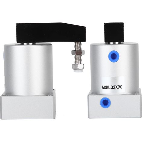 Vérin Pneumatique Double Effet pour Serrage Rotatif et Pressage d'Angle ACK3290R (1/5)