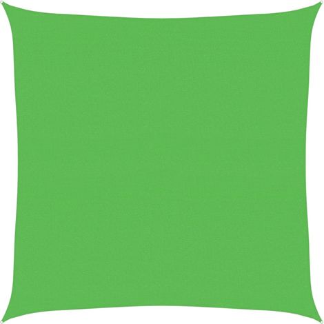 Maison Exclusive - Vela Parasole 160 g/m² Verde Chiaro 7x7 m in HDPE (1/5)
