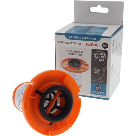 Rowenta filtro serbatoio scopa aspirapolvere XForce Flex 12.60 Neo 13.60 RH9A RH9L (1/4)