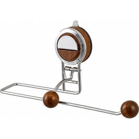 Porte-papier toilette, support de rouleau papier avec ventouse, (1/5)