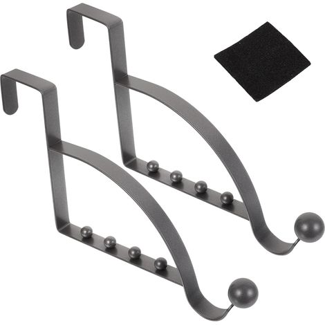 de porte INOOMP supports de porte modernes lot de 2 en acier
