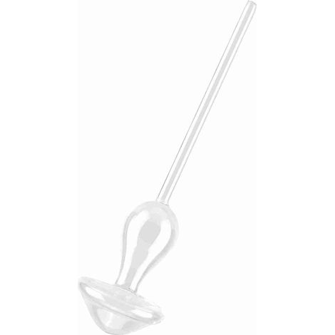 Aspersor automático para césped, ideal para plantas de interior y flores, fabricado en vidrio transparente con forma de seta. (1/5)