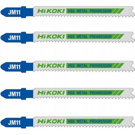 Sägeblätter Hikoki jm11 t118b präziser Schnitt Metall 5 Stück