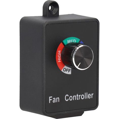 Variateur de vitesse progressif 120 V avec affichage à aiguille pour ventilateurs, lampes et outils électriques