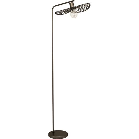 Lampadaire, lampe de salon bohème sur pied, luminaire avec (1/5)