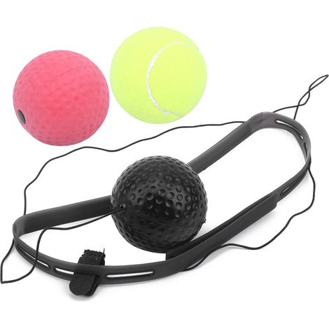 Balle de réponse de boxe Sanda, équipement d'entraînement Sanda, bandeau en silicone respirant, balle en caoutchouc PU (1/5)