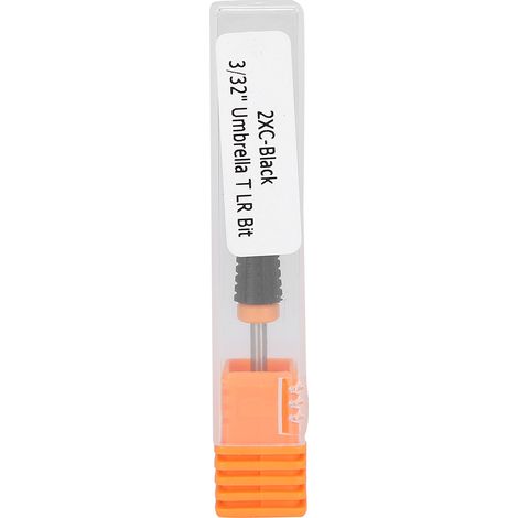 Lot 2 pièces Embout de ponçage ongles en acier tungstène, lime électrique professionnelle pour cuticules et corne, tête de fraise manucure (1/5)