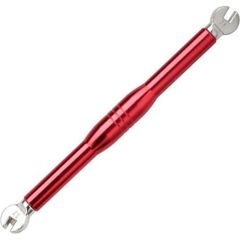 Clé à rayons, clé de 3,5 mm et 3,7 mm pour le dévoilage et la réparation des roues de vélo, clé en aluminium pour l'entretien des vélos (1/5)