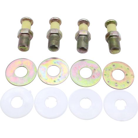 Lot de 4 gâches de serrure de porte 357837034 compatibles avec Golf MK2 Corrado Scirocco Polo (1/3)