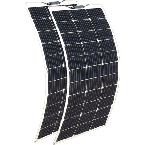 Panneau Solaire Flexible, 100w de Puissance, Matériau Monocristallin (1/2)