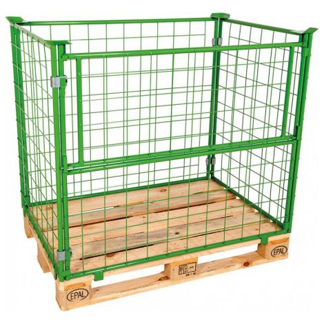Cadre en treillis 80cm RAL 6017 10x10 (1/2)
