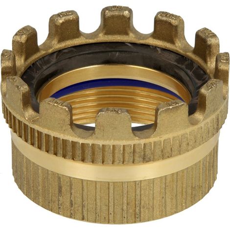 Pièce crénelée laiton 2 FF fermeture de tuyau de remplissage DN50