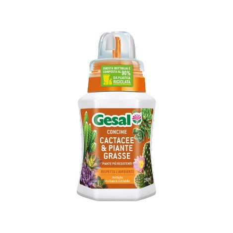 Engrais liquide Gesal Plantes grasses 250 ml – Nutriment spécifique pour cactées