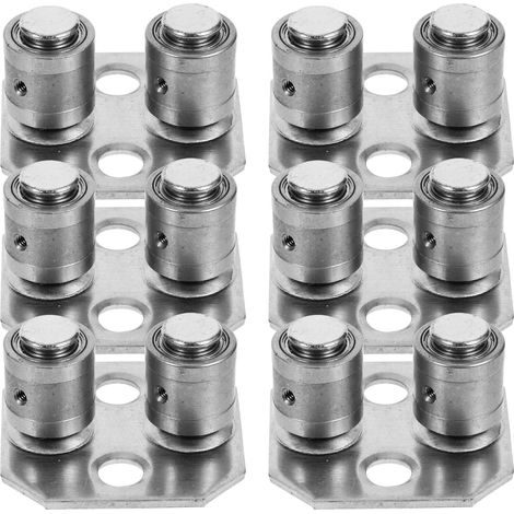 Guide de sol pour porte de grange coulissante inox (1/5)