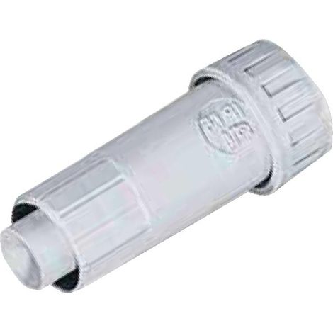 Raccord à compression réduite pour les tuyaux d'évacuation des condensats