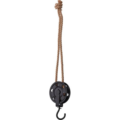 Blumentopfhalter zum Aufhängen, 39 cm, mit Seil (1/2)