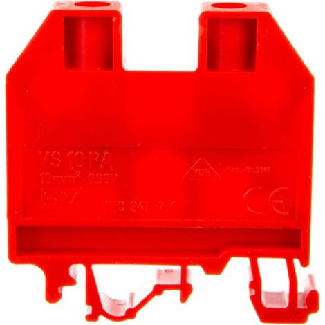 Gewindeschienenverbinder 10mm2 rot VS 10 PA+ 003901103