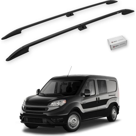 TURTLE kompatibel mit Ram Promaster City 2015-2025 / Lange Version Dachreling Crown Schwarz (1/5)