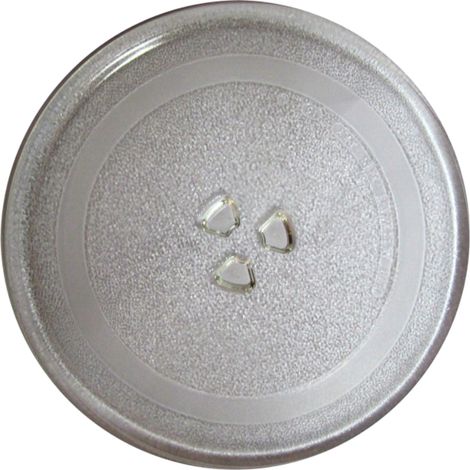 Plato microondas 245 mm. anclaje trebol macho