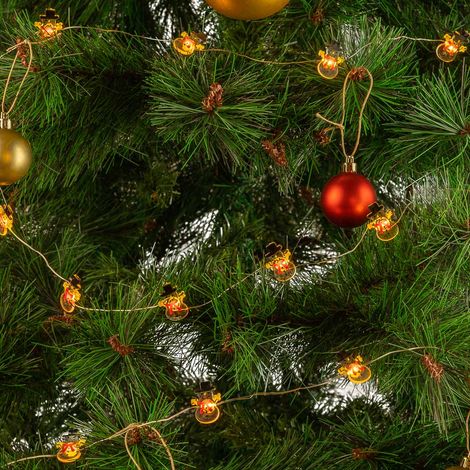 LED-Girlande für den Innenbereich, 2 m [HO-XMAS-039-IP20-2M-WW]