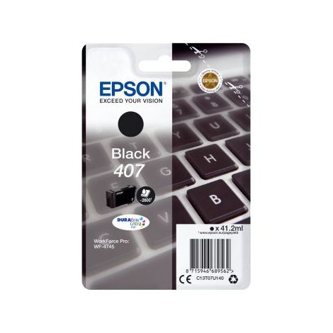 Cartucho de Tinta Original Epson WF-4745 Negro Cian