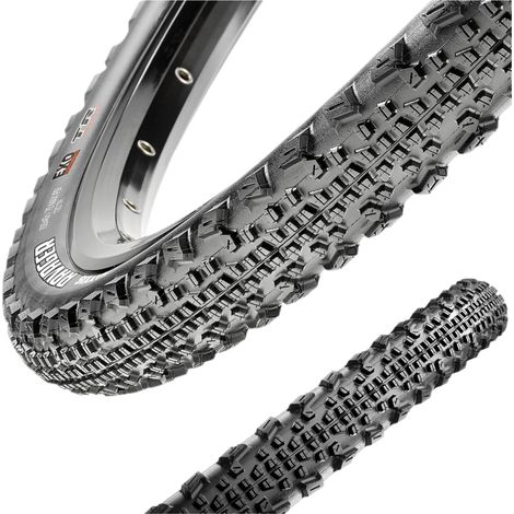 Neumático de bicicleta plegable EXO/TR de fibra de carbono 700x40C maxxis ravager 120TPI (1/4)
