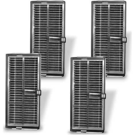 4 - Filtre HEPA - Accessoire Aspirateur Robot - Compatibilité Dreame L40s Ultra L10s Pro Mova P50 - Filtration Poussière Poils Animaux - Pour Maison Avec Enfants - Blanc - 12x8cm (1/5)