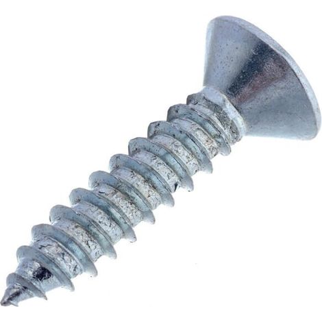 Vite autofilettante diametro4,8x22 mm PZ2 testa svasata acciaio DIN7982C UNIVERSALE 7982C4822P200
