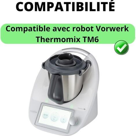 Protection d'écran en verre trempé pour Vorwerk Thermomix TM6 [Lot de 2] Protection d'écran résistante aux rayures (1/3)