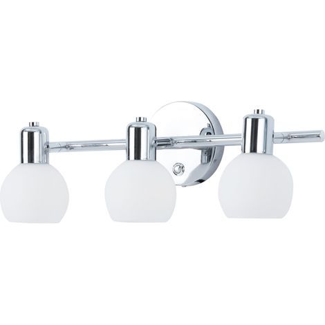 Applique murale argentée tactile 3 voies orientable – Éclairage réglable 3 niveaux – Spot orientable pour lecture – Design moderne (1/4)