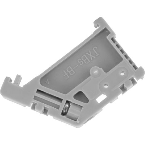 50 clips de fixation gris pour bornier sur rail DIN 35 mm (modèle 13) (1/5)