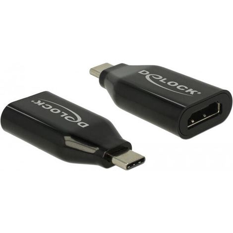 Adaptador USB C a HDMI DELOCK 62978 60 Hz Negro 4043619629787 S0222919 DELOCK