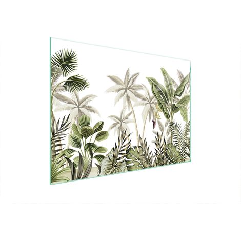 GLASSCHUTZPLATTE FÜR HERD 70x52 BLÄTTER (1/5)