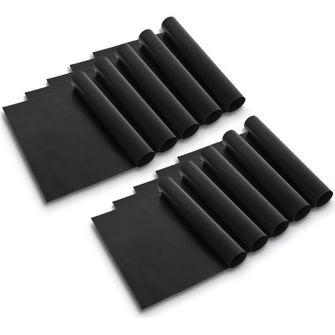 Set di tappetini per barbecue - 40x33 cm - 10 pezzi (1/5)