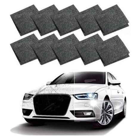 Lot de 10 Nano Sparkle Cloth, Rayures Chiffon Voiture, Chiffon Multifonction pour Polissage de Surface, Enlever Taches d’Eau – pour Toutes Couleurs de Carrosserie (1/4)